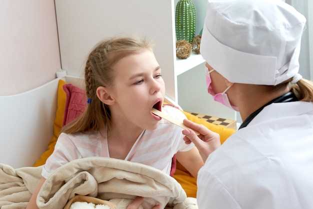 Первая помощь при сиплом горле у ребенка